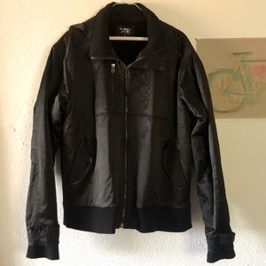 Rusty Indi Slim Fit Black Jacket